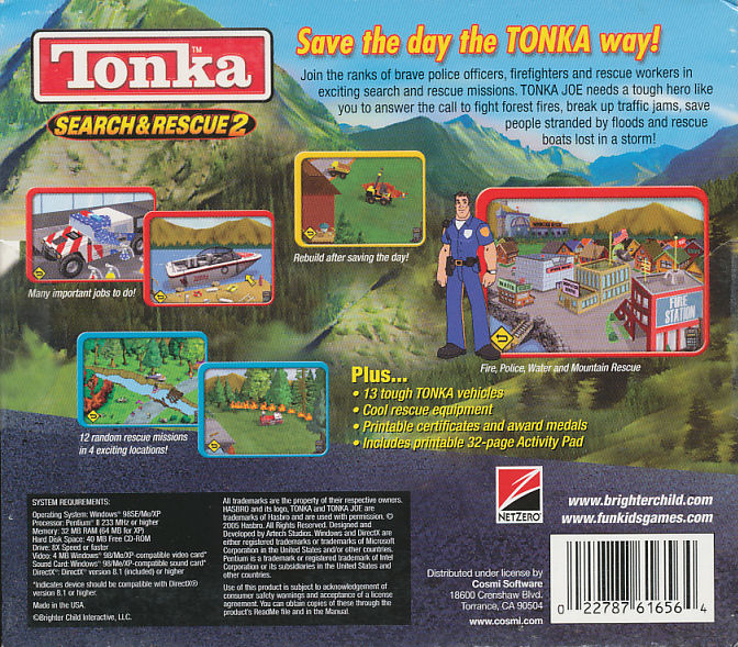 tonka search and rescue game